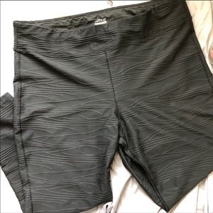 BCG Textured Workout Pants 3XL Black Poly/Spandex 3/$25